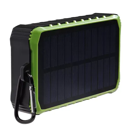 Denver 10.000 mAh Solar - powerbank med vev