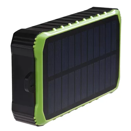 Denver 10.000 mAh Solar -varavirtalähde veivillä