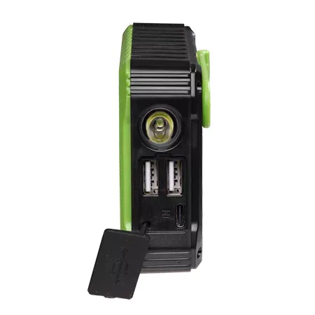 Denver 10.000 mAh Solar - powerbank med vev