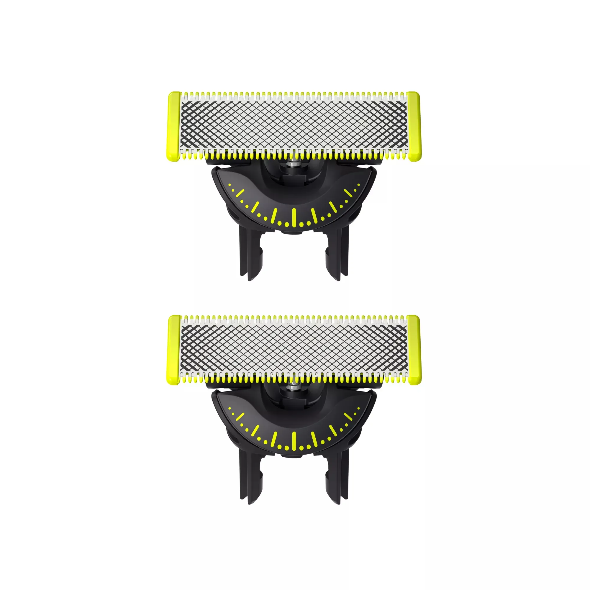 Philips OneBlade 360 QP420/50 (2-Pack) -vaihtoter&auml;t, hopea, keltainen
