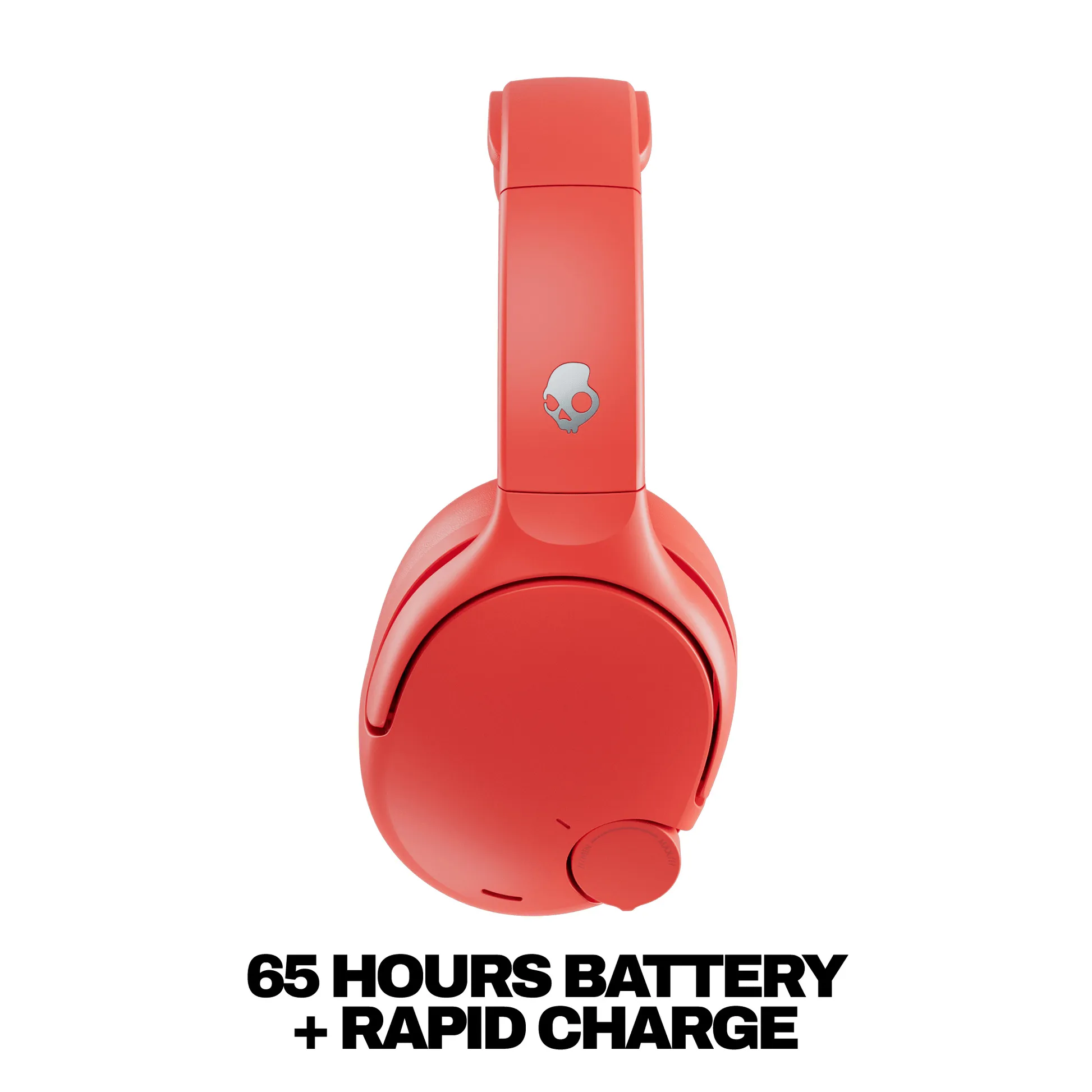 Skullcandy Crusher 720 tr&aring;dl&ouml;sa over-ear h&ouml;rlurar, r&ouml;d