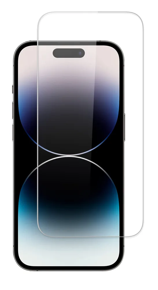 Screenor Premium Tempered Silver Edition, iPhone 15 -panssarilasi