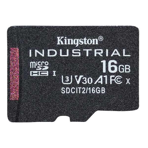 Kingston Industrial C10 A1 16GB MicroSDHC - memory card