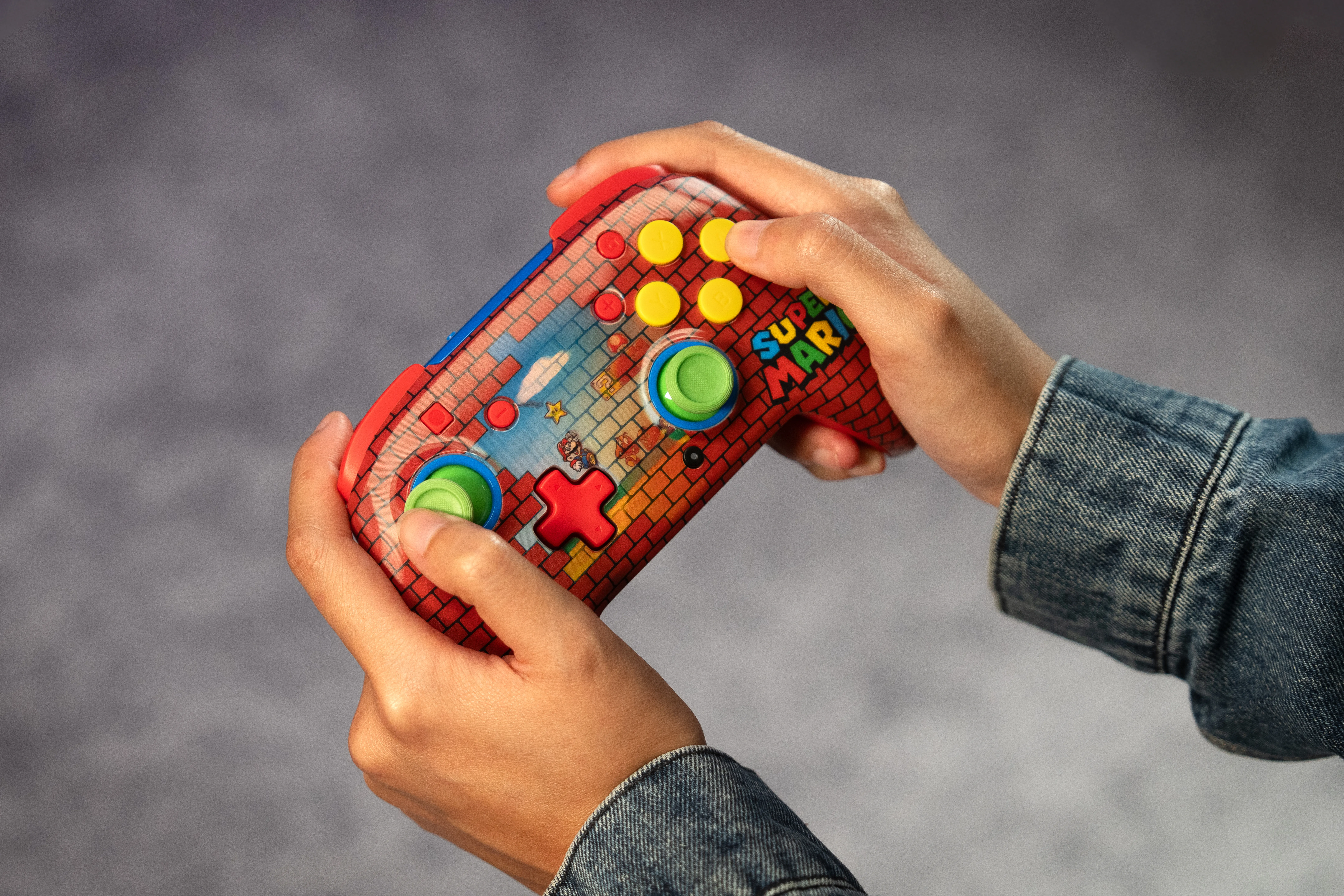 Turtle Beach Rematch Wireless Controller for Nintendo Switch - Mario Bricks