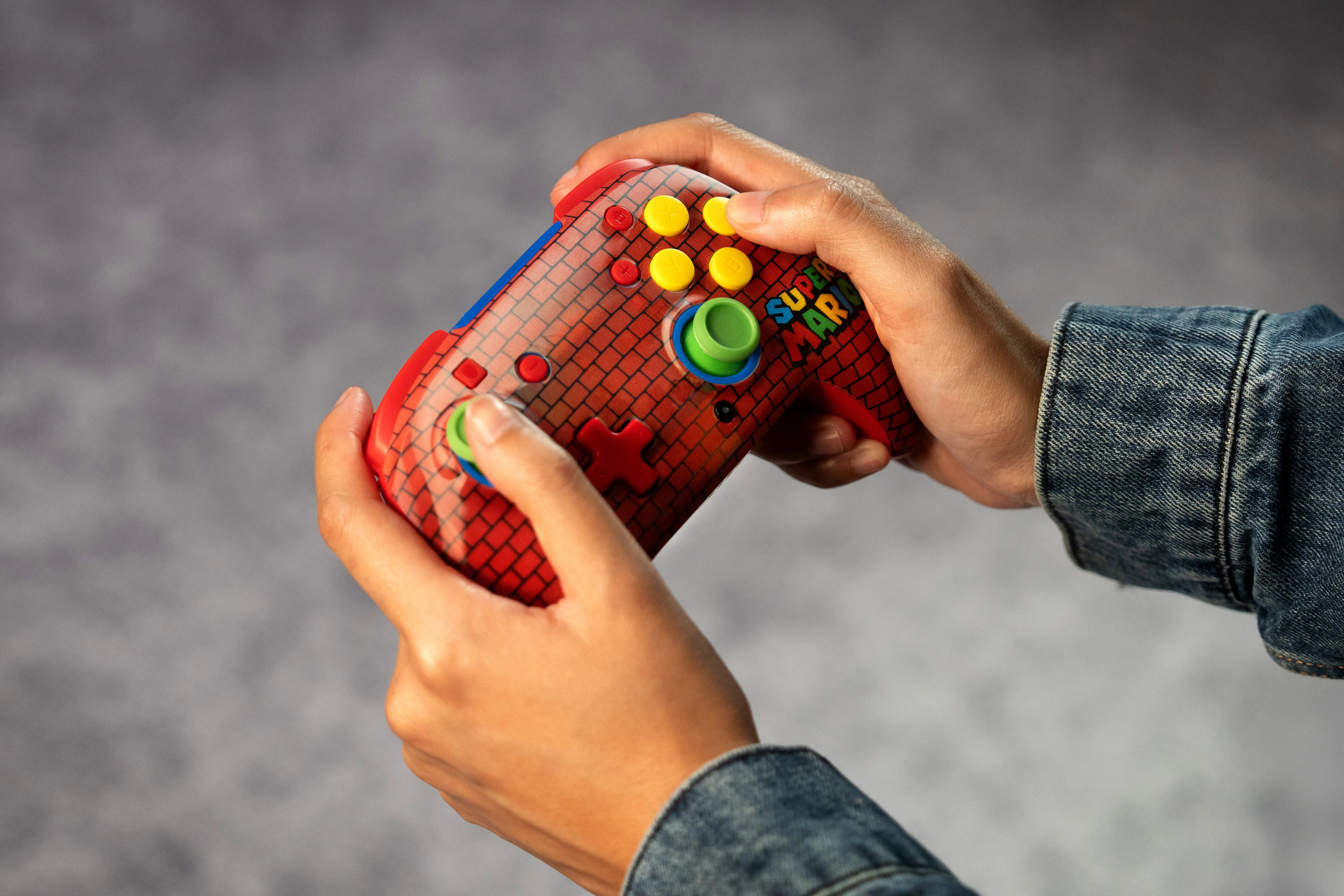 Turtle Beach Rematch Wireless Controller for Nintendo Switch - Mario Bricks