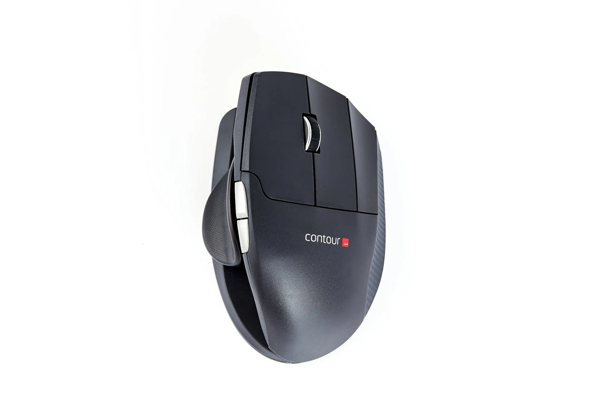 Contour Unimouse - vertical mouse, black, lefthand