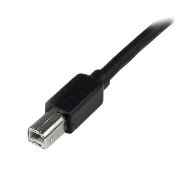 StarTech aktiv USB 2.0 USB-A &ndash; USB-B kabel, 20 m, svart
