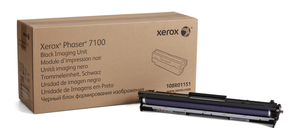 Xerox - Musta - tulostimen kuvayksikk&ouml; malleihin Phaser 7100/NM, 7100DN, 7100N, 7100V_DN, 7100V_NC