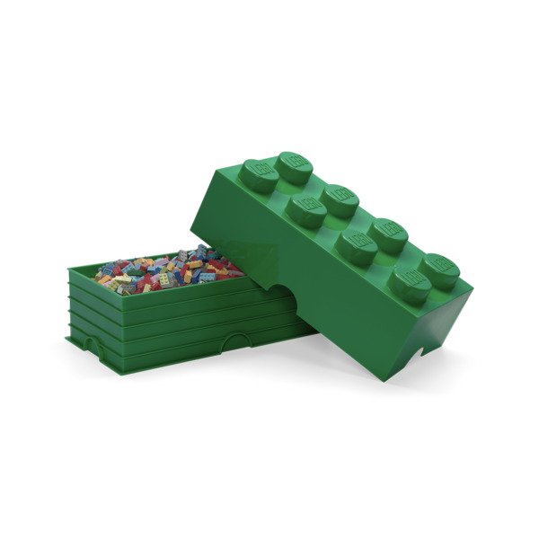 Room Copenhagen LEGO Storage Brick 8 green - RC40041734