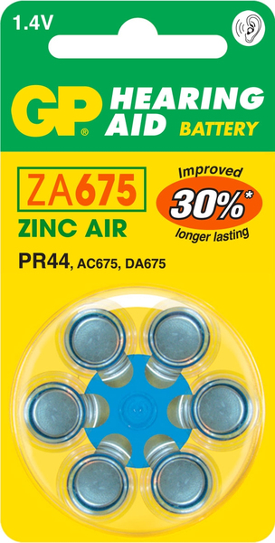 HEARING AID ZINK AIR ZA675