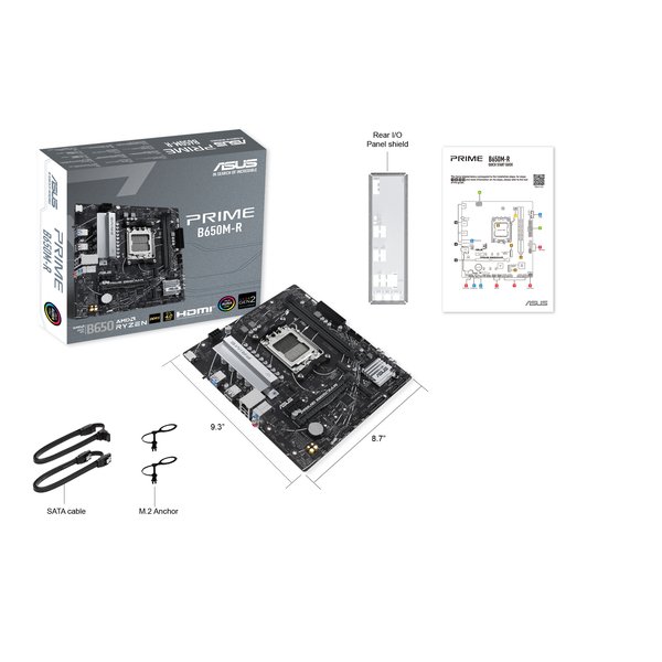 Asus PRIME B650M-R mATX-emolevy