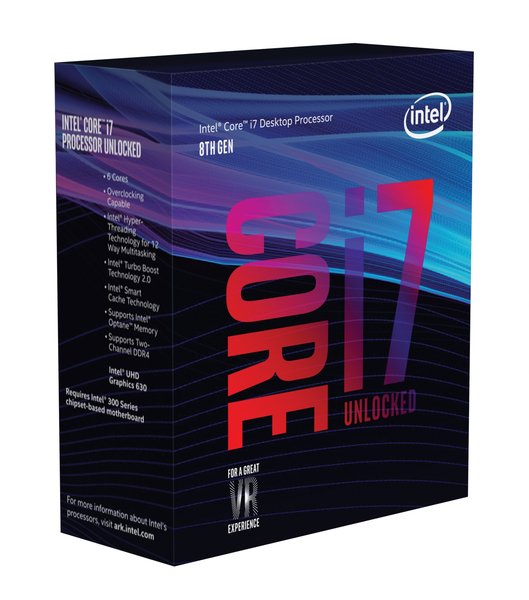 Intel Core i7-8700 3.20 GHz Coffee Lake, LGA 1151 - processor, boxed