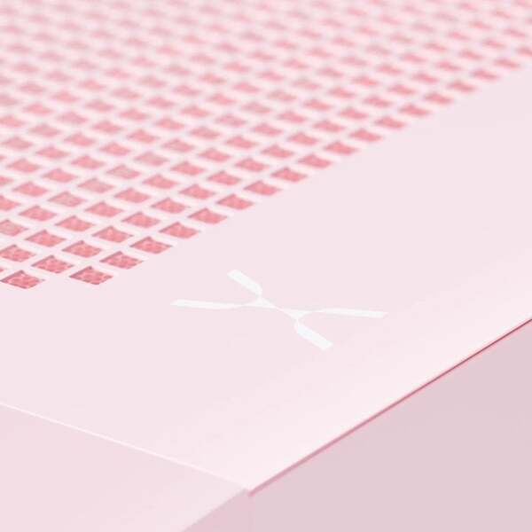 TRYX FLOVA F50 Midi-Tower Case with window, Pink