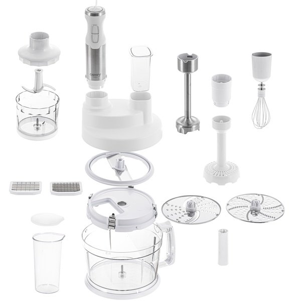 Adler CR 4623w 1600W 0.6L Hand Blender Kit, White