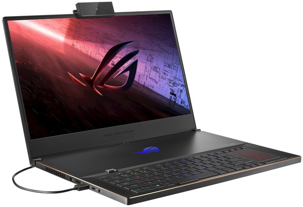 Asus 17.3" ROG GX701, 32 GB / 1 TB SSD, RTX 2070 SUPER, Win 10 Pro - gaming b&auml;rbar, Svart