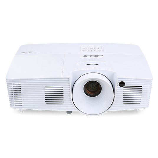 ACER X127H DLP Projector 3600 ANSI Lumen XGA 1.024x768 3D ready 20.000:1 HDMI 1.4a VGA Audio mini USB Typ B