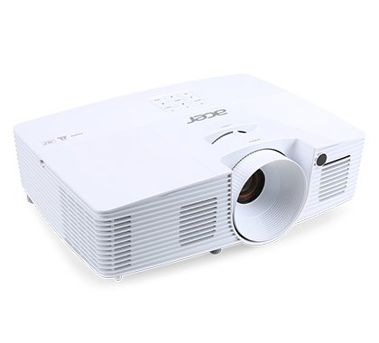 ACER X127H DLP Projector 3600 ANSI Lumen XGA 1.024x768 3D ready 20.000:1 HDMI 1.4a VGA Audio mini USB Typ B