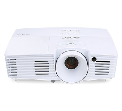 ACER X127H DLP Projector 3600 ANSI Lumen XGA 1.024x768 3D ready 20.000:1 HDMI 1.4a VGA Audio mini USB Typ B