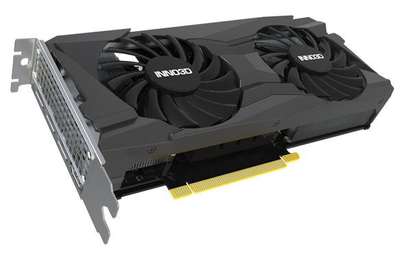 Inno3D GeForce RTX 3050 TWIN X2 OC - 8GB - 3x DisplayPort, 1x HDMI 2.1