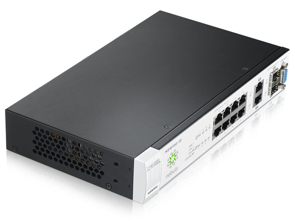 ZYXEL NSW100-10 NEBULA CLOUD MANAGED 8 PORT SWITCH, 8X 1G + 2X 1G UPLINK INC. 1 YEAR PROFESSIONAL PACK