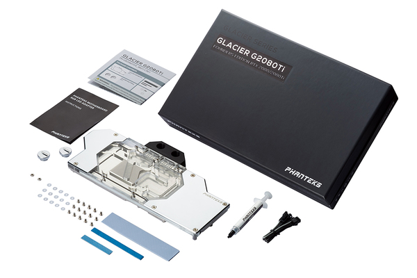 Phanteks RTX 2080Ti GPU FE Full Water Block , DRGB Lighting, Chrome