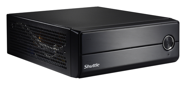 Shuttle XPC Slim Barebone, Socket LGA1151, max 32GB RAM, 2x2,5", svart