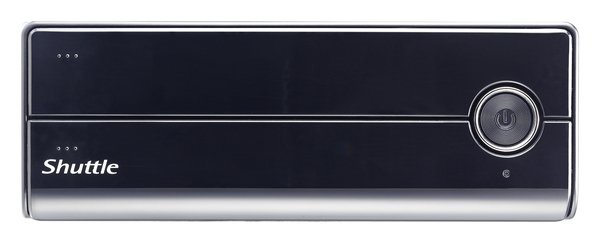 Shuttle XPC Slim Barebone, Socket LGA1151, max 32GB RAM, 2x2,5", svart