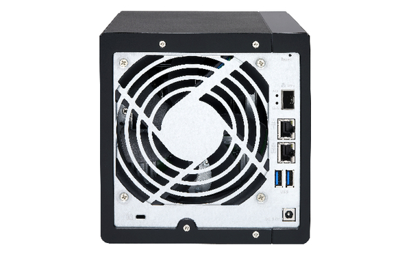 Qnap NAS-kabinetti, 4x2,5"/3,5"-paikkoja,  2 Gt, 1xSFP+, 10GbE, musta