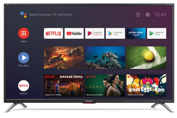 Sharp 43" UHD Smart Android TV