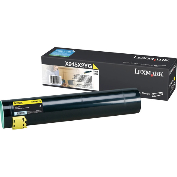 Lexmark X945X2YG High Yield toner cartridge, Yellow