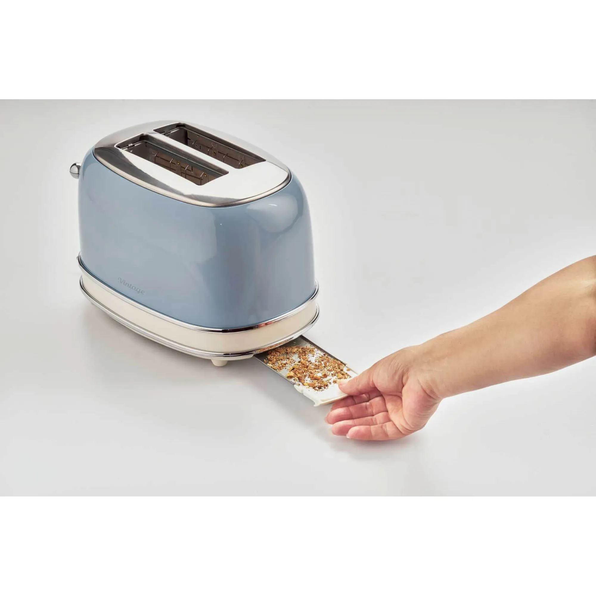 ARIETE 00C015505AR0 toaster, 2 slices, Light Blue