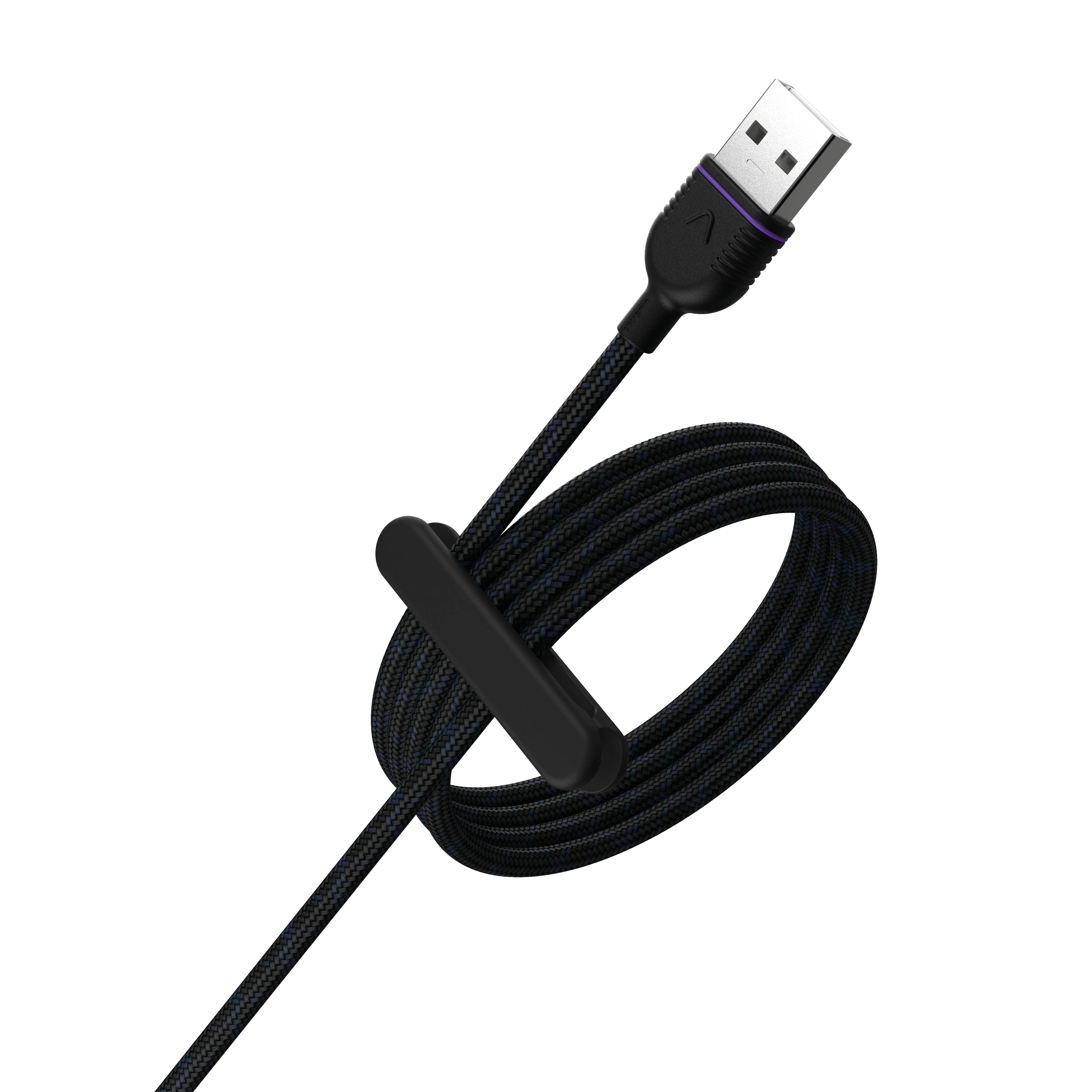 UNISYNK USB-A &ndash; USB-C -kaapeli, 1,2 m, musta