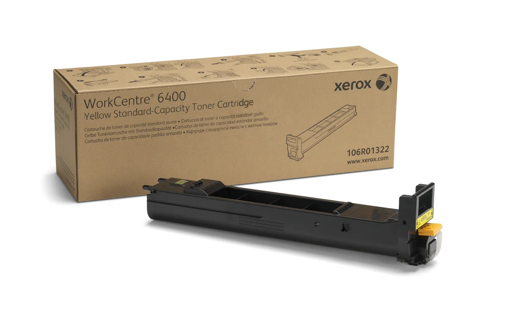 Xerox 106R01322 toner cartridge, Yellow