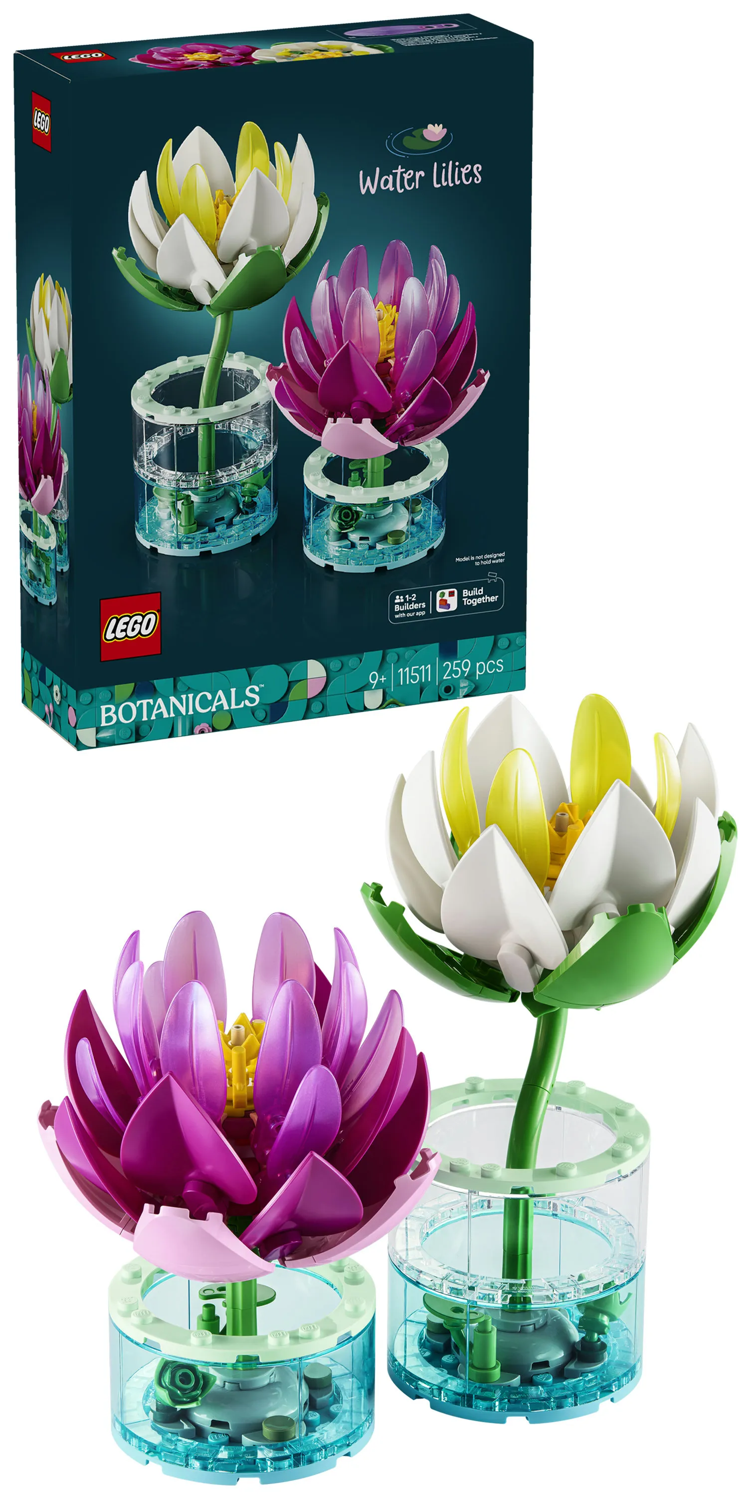 LEGO Botanicals Water Lilies 11511