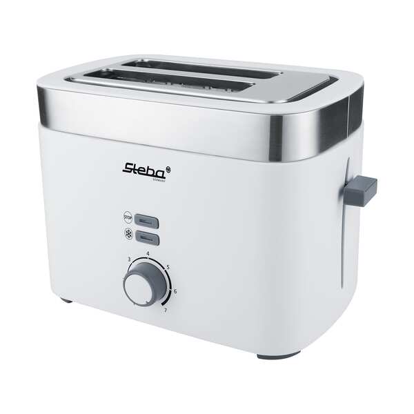 Steba TO 10 Bianco 2-Slice Toaster 930 W White