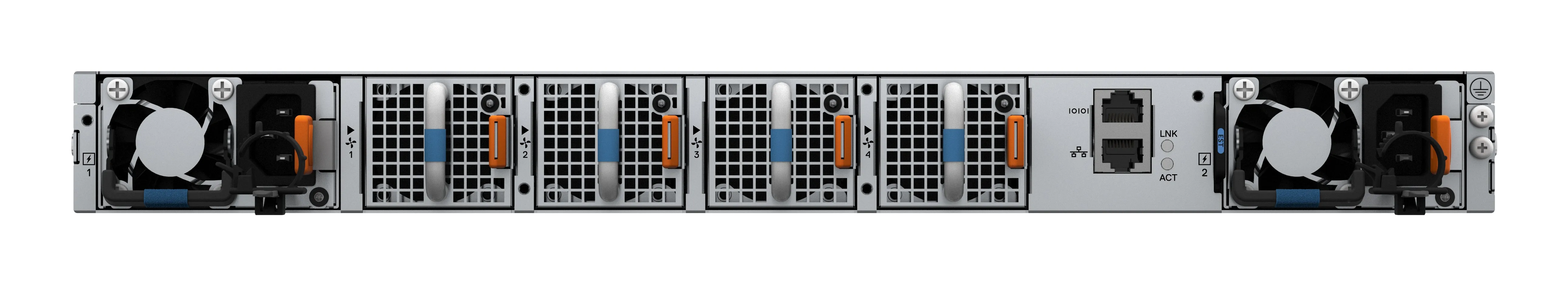 DELL EMC Switch S4128F-ON 1U PHY-less 28x10GbE SFP+ 2xQSFP28 IO to PSU 2 PSU OS10