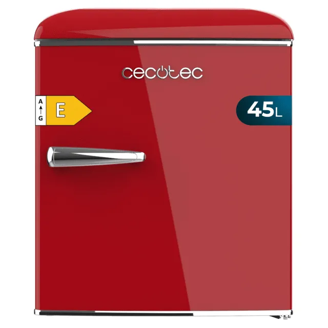 CECOTEC Bolero CoolMarket TT Origin 45 bordkylsk&aring;p 45 liter r&ouml;d energiklass E