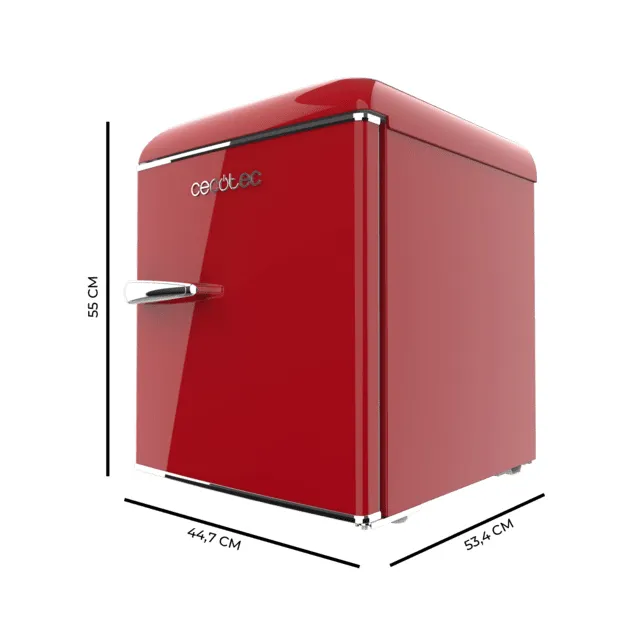 CECOTEC Bolero CoolMarket TT Origin 45 bordkylsk&aring;p 45 liter r&ouml;d energiklass E