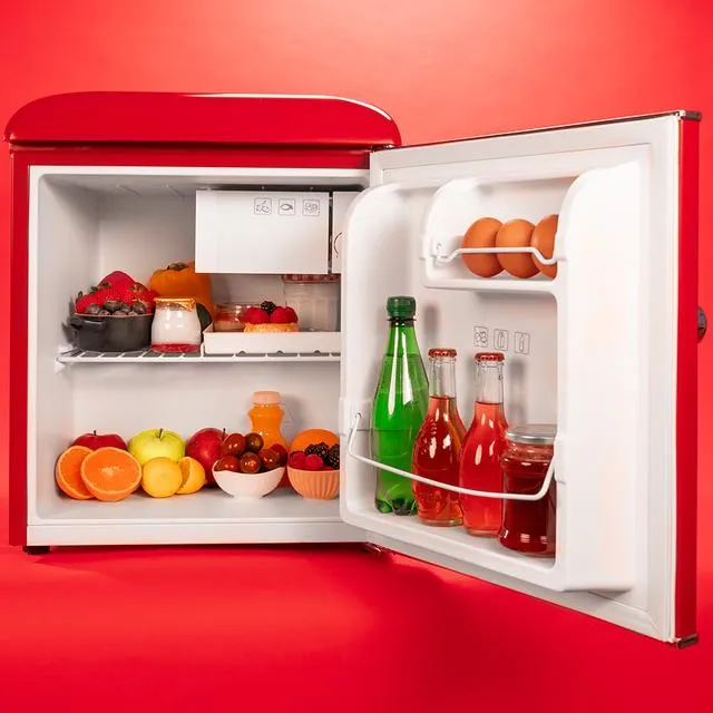 CECOTEC Bolero CoolMarket TT Origin 45 bordkylsk&aring;p 45 liter r&ouml;d energiklass E
