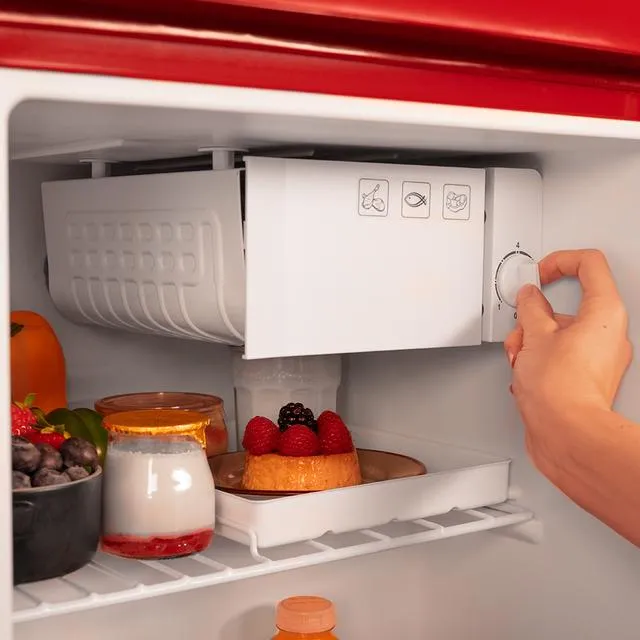 CECOTEC Bolero CoolMarket TT Origin 45 bordkylsk&aring;p 45 liter r&ouml;d energiklass E