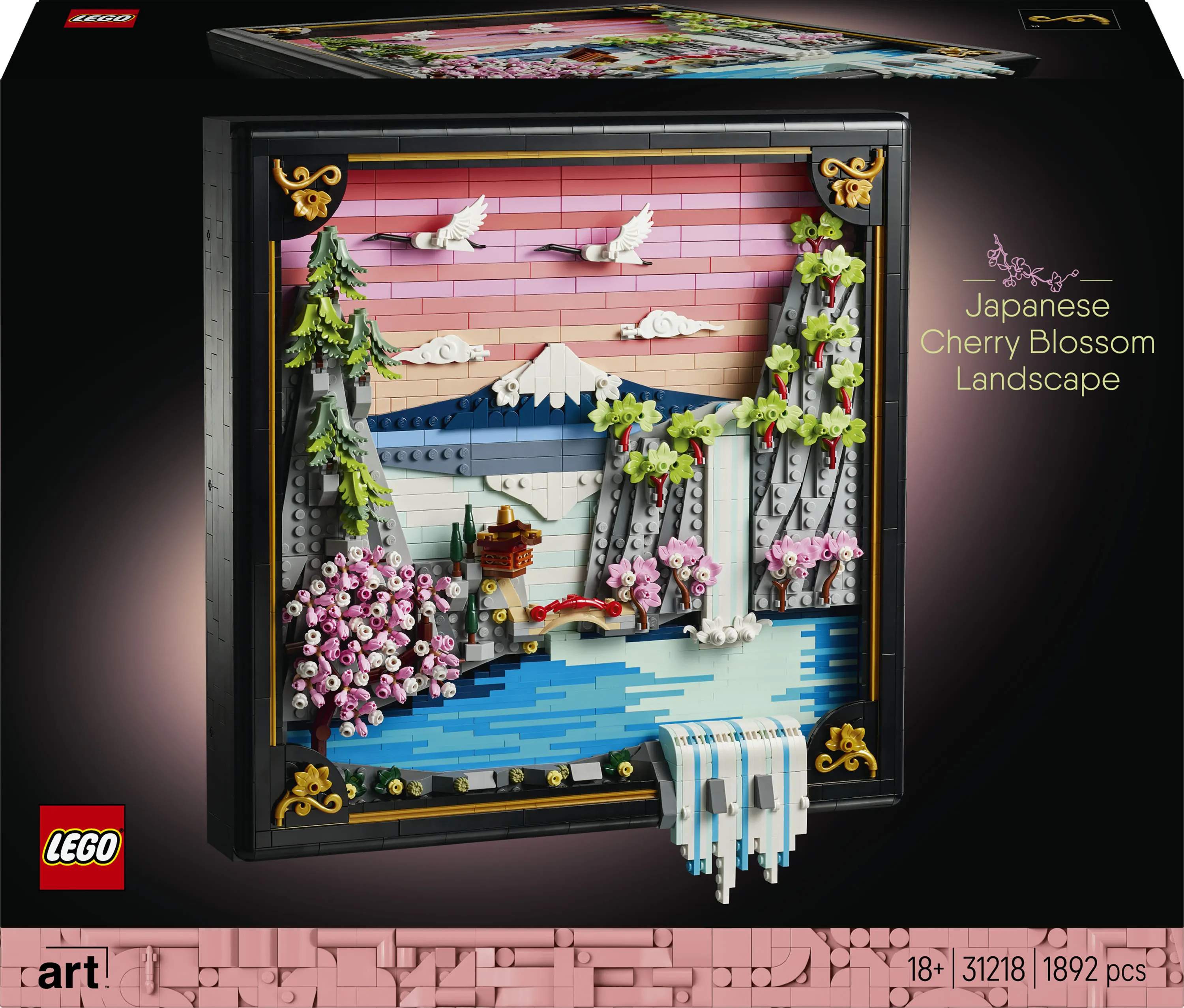 LEGO Art Japanese Cherry Blossom Landscape 31218