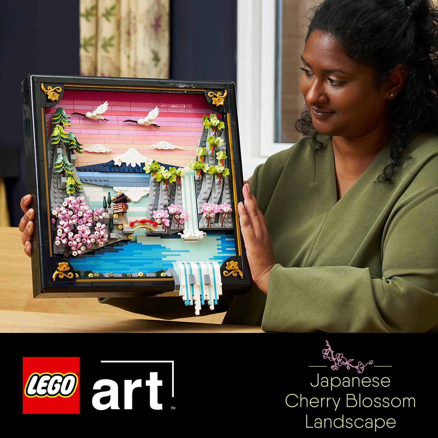 LEGO Art Japanese Cherry Blossom Landscape 31218
