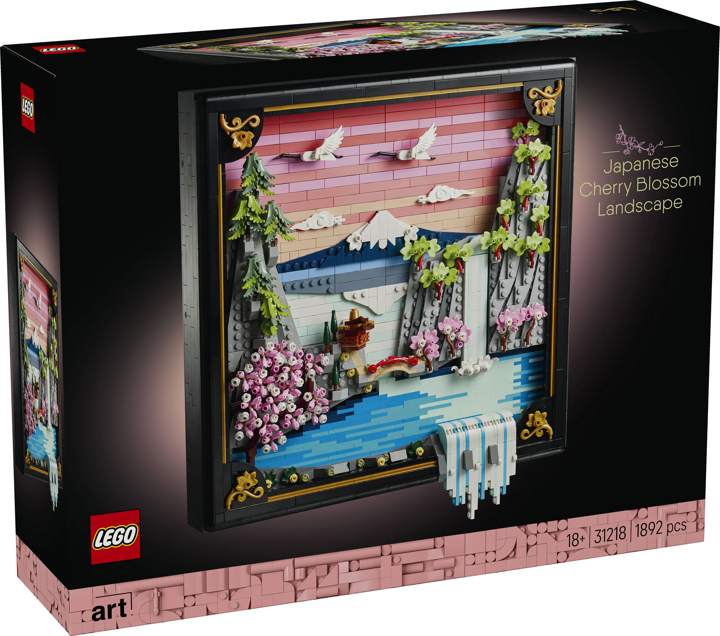 LEGO Art Japanese Cherry Blossom Landscape 31218