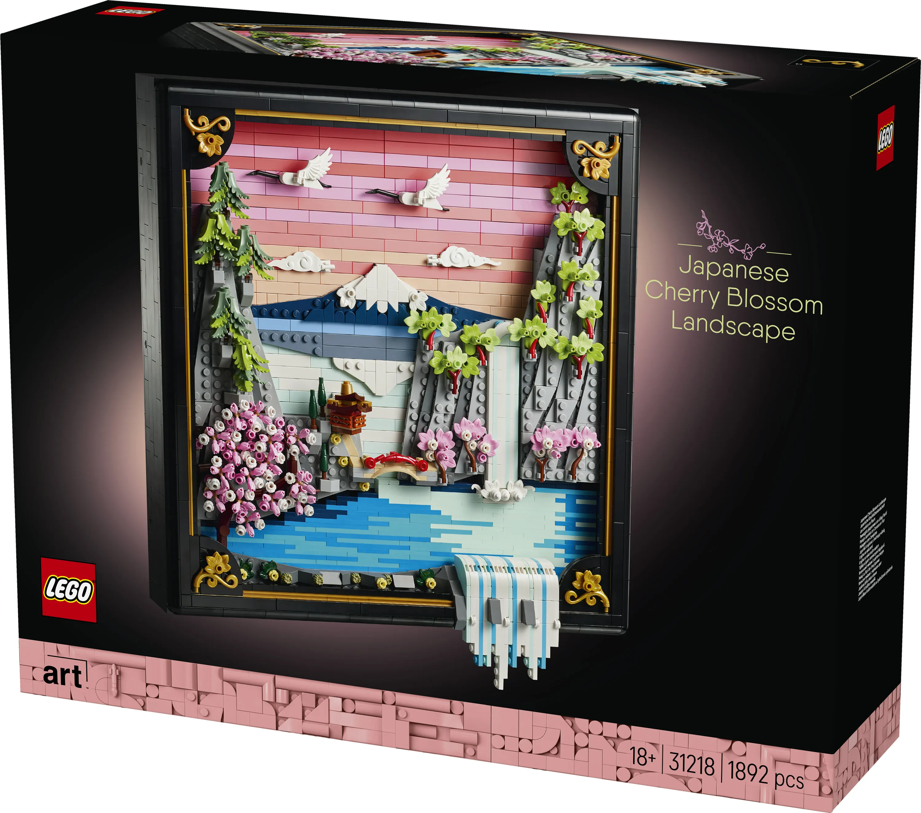 LEGO Art Japanese Cherry Blossom Landscape 31218