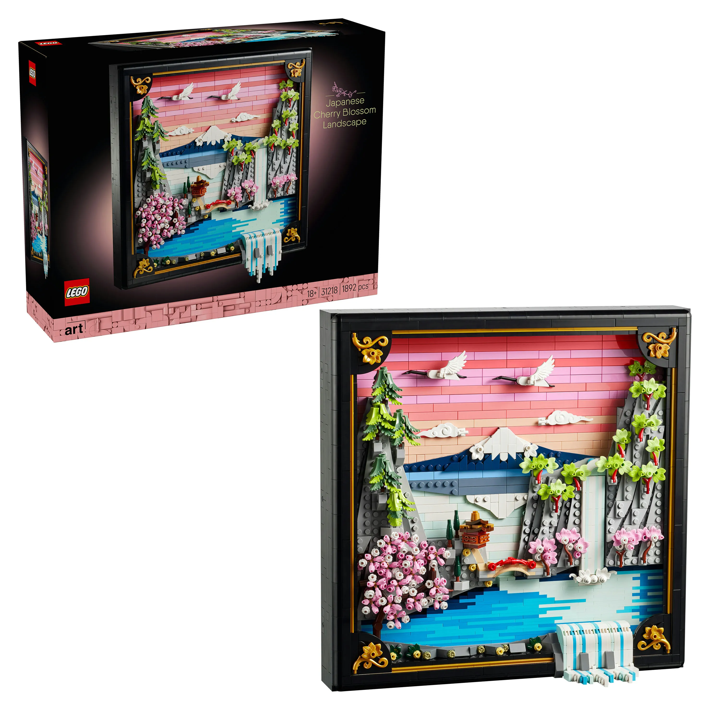 LEGO Art Japanese Cherry Blossom Landscape 31218