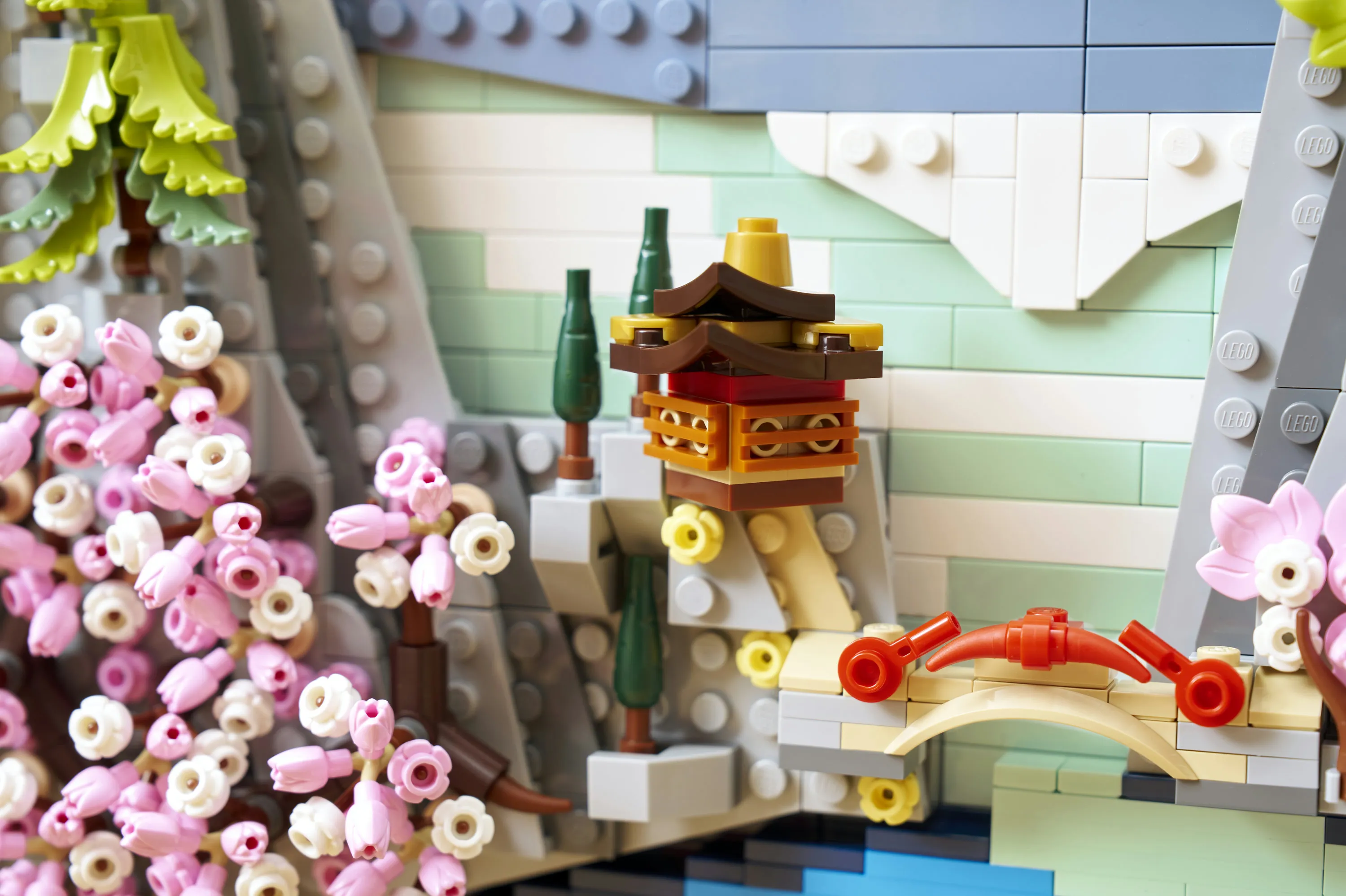 LEGO Art Japanese Cherry Blossom Landscape 31218