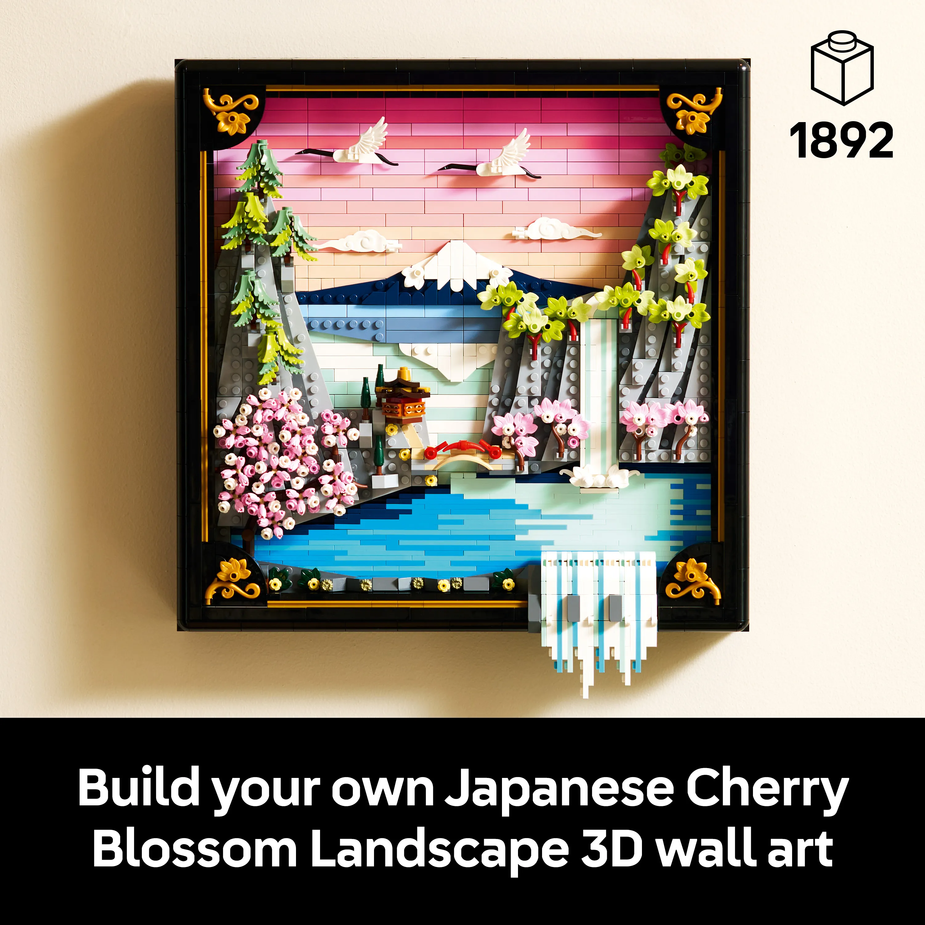 LEGO Art Japanese Cherry Blossom Landscape 31218