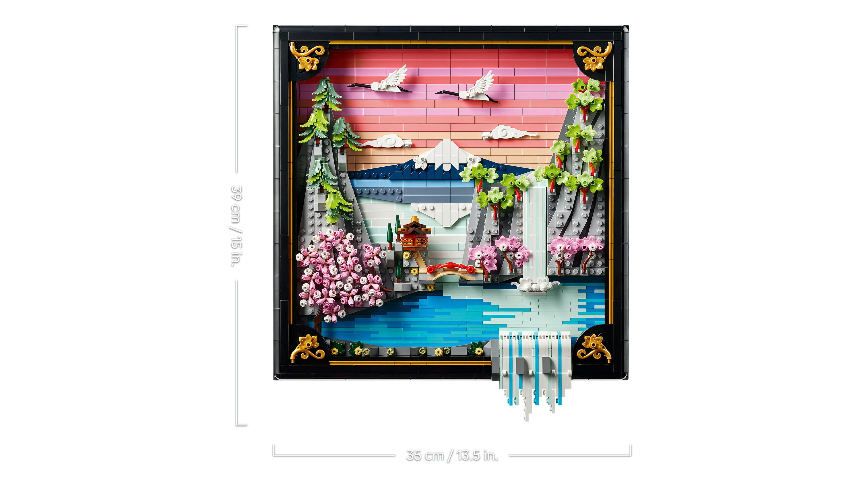 LEGO Art Japanese Cherry Blossom Landscape 31218