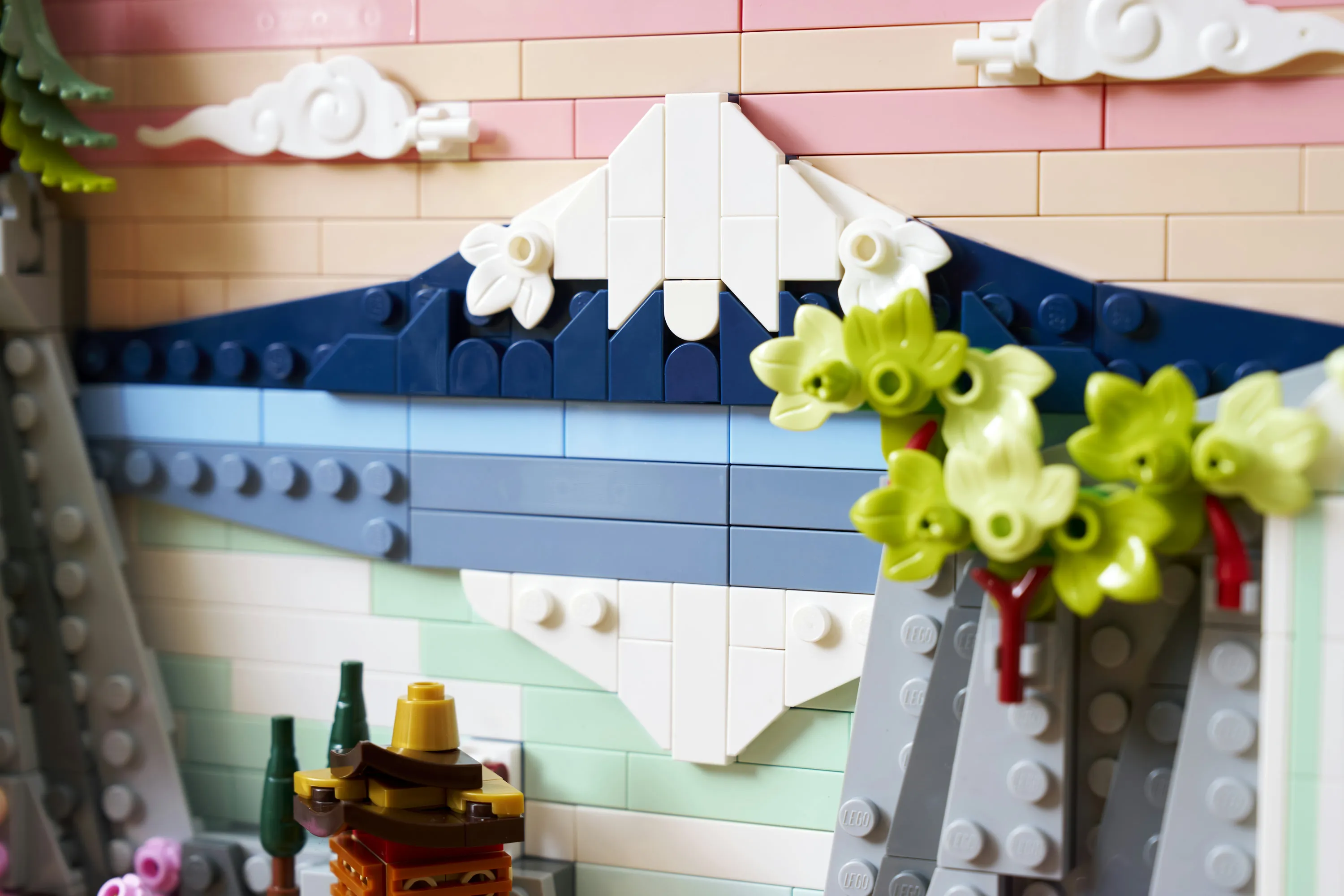LEGO Art Japanese Cherry Blossom Landscape 31218