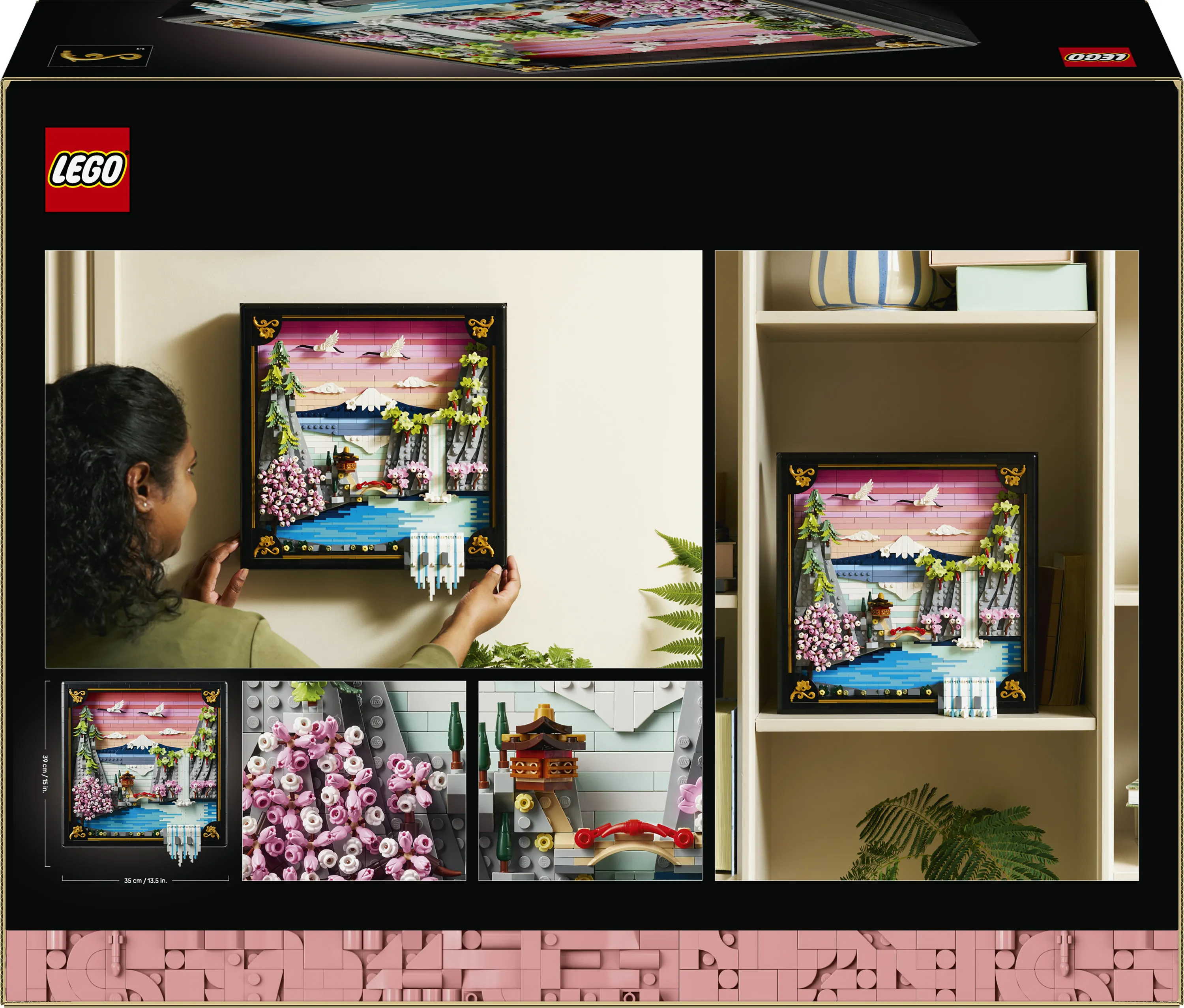 LEGO Art Japanese Cherry Blossom Landscape 31218